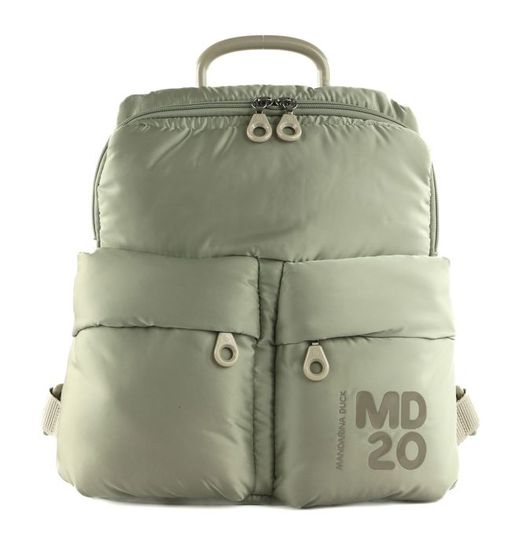 Sac à Dos Mandarina Duck MD20 Balloon – Vert Clair (Sage Gray), Neuf, Pour Femme
