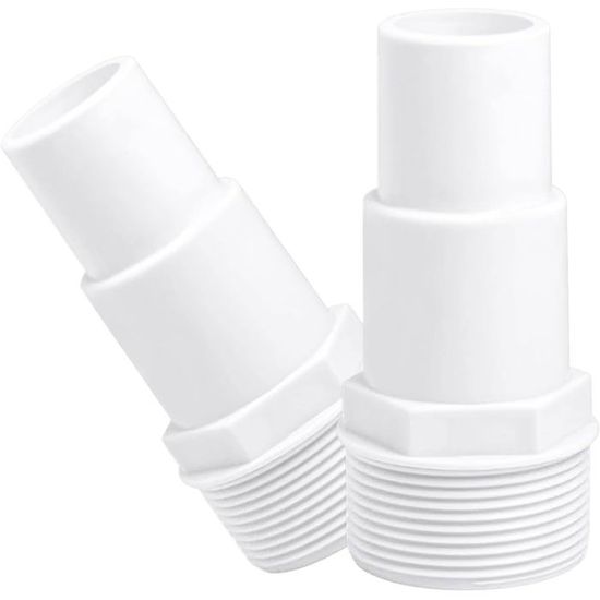 Lot De 2 Raccords De Tuyau De 32 Mm De Diamètre Avec 4 Colliers De Serrage Et 12 M De Bande En