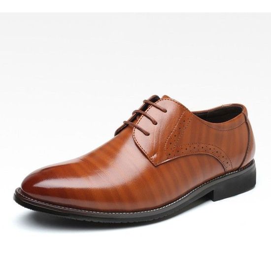 Chaussures Oxford En Daim Deux Tons Taille 7 Homme - Occasion Très Bon état - Style Wingtip