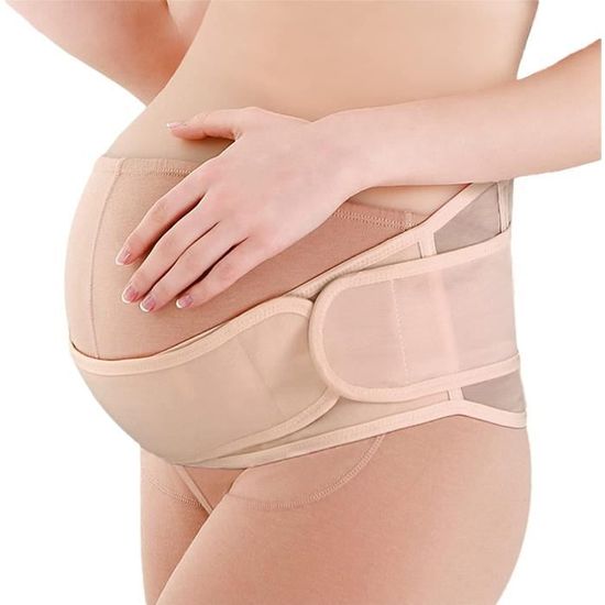 Ceinture De Grossesse Respirante Et Ajustable - Soutien Lombaire Et Abdominal Pour Le Confort Quotidien