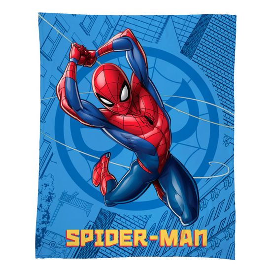 Plaid à Capuche Marvel Spiderman Pour Enfants, 40 X 60 Pouces