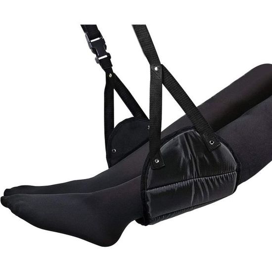 Hamac repose-pieds réglable pour avion - Hamac MATT SAGA pour les essentiels de voyage - Rembourrage épais en coton à mémoire de forme avec plaques de soutien - Idéal pour reposer vos Hamac repose-pieds réglable pour avion - Hamac MATT SAGA pour les essentiels de voyage - Rembourrage épais en coton à mémoire de forme avec plaques de soutien - Idéal pour reposer vos