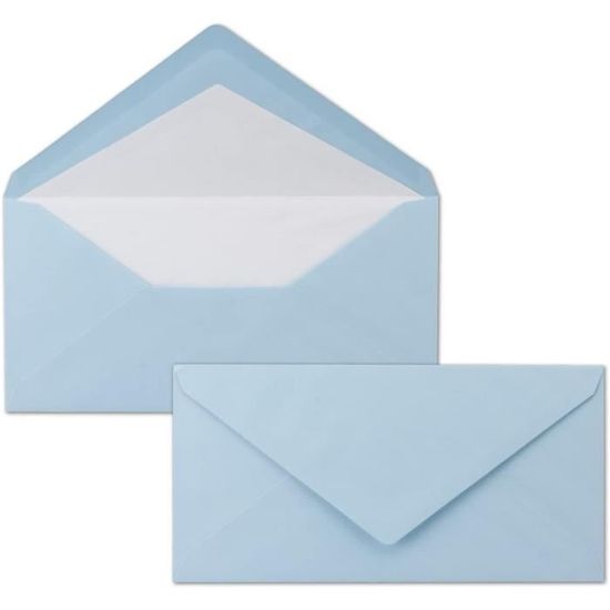 Lot De 25 Enveloppes Doublées De Papier à Lettre DIN A4 Et DL