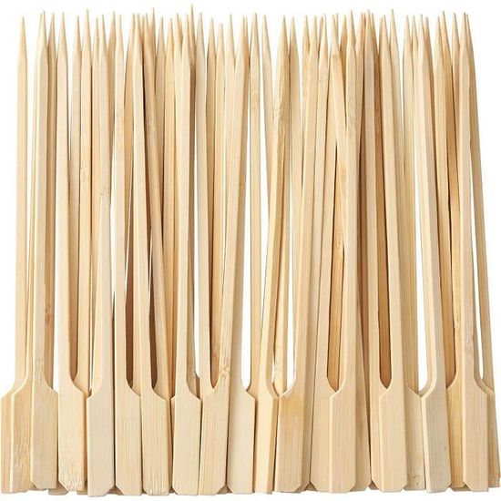Lot De 75 Couverts Jetables En Bambou - 25 Fourchettes, 25 Couteaux, 25 Cuillères (17 Cm) - Pour Fêtes, Pique-nique, événements écoresponsables - 7