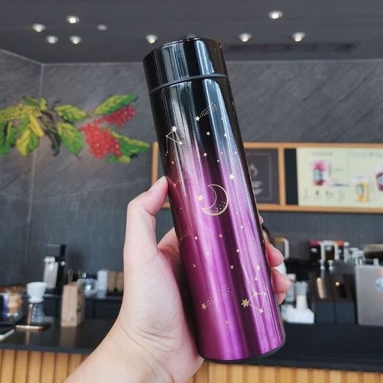 VQU Affichage tactile de la température par LED tasse thermos