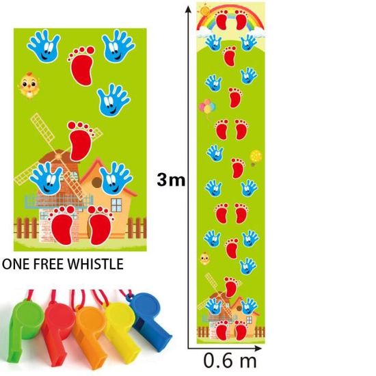 Tapis de puzzle marelle – Jeu amusant et éducatif pour les enfants