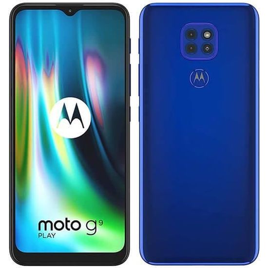 Motorola Moto G9 Play 4Go/64Go Bleu (Sapphire Blue) Dual SIM XT2083-3