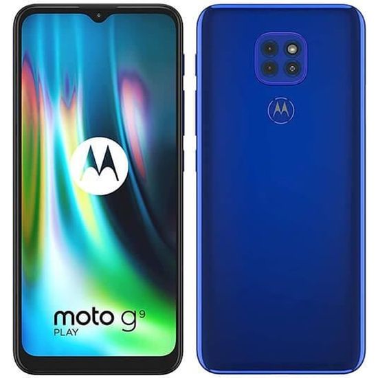 新品未開封　モトローラ g9 play 4G/64GB サファイヤブルー Amazon.com: Motorola Moto G9 Play XT2083 Dual-SIM 64GB + 4GB