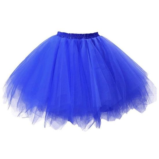 Tutu Ballet 7 Couches Pour Fille - Tulle Professionnel - Culotte Intégrée - Danse Classique