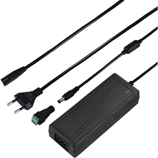 Transformateur 220V Vers 12V/24V Pour Bande LED - Puissance 25W à 350W (plusieurs Modèles) - Protections Intégrées - Alimentation à Découpage Métallique - 5