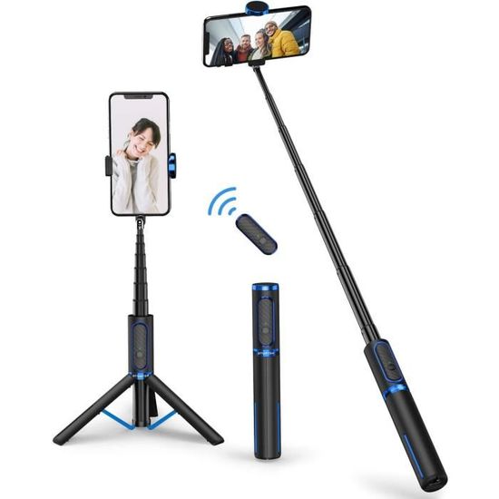 Perche à Selfie Télescopique Pour Doro 8035 - Sans Fil, Jack 3.5mm - Marque K-S-Trade - Neuf (45 Cm)