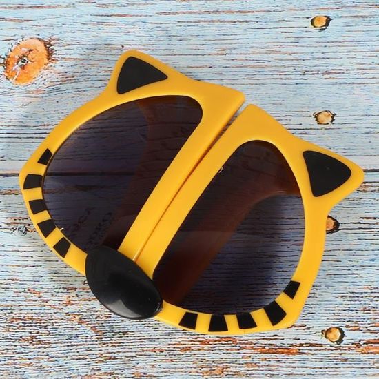 Lunettes De Soleil Enfant Gabby's Dollhouse – Modèle Rond Lilas Pailleté, Protection UV400, Filtre Catégorie 3