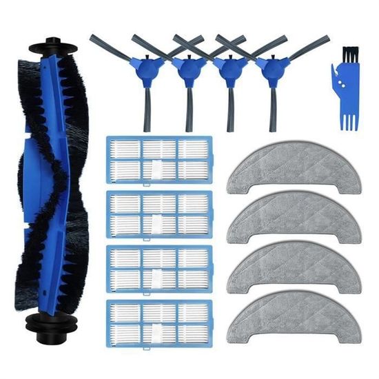 Lot De 5 Filtres Lavables De Rechange Pour Aspirateur Robot