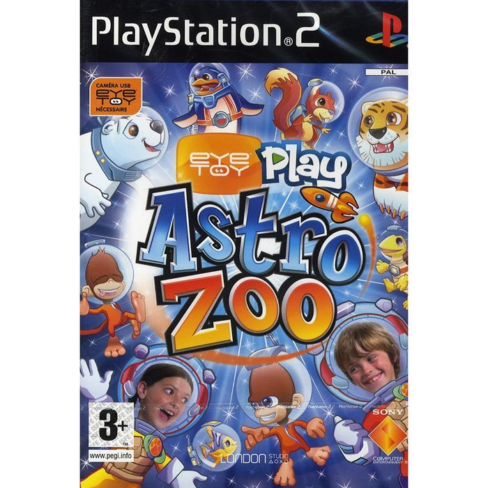 Eye Toy Play Astro Zoo / Jeu Console PS2