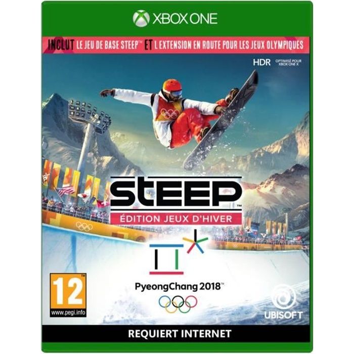Steep Edition Jeux d'Hiver Xbox One - Jeu de base + Extension