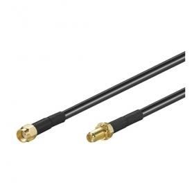 Rallonge d'antenne WLan-WiFi RP-SMA,plaquée Or,10m