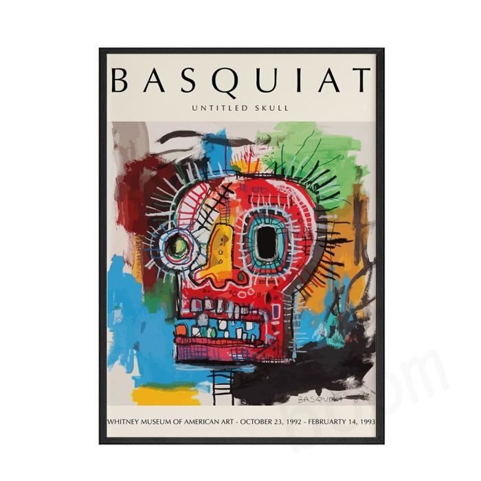 Affiches rétro Van Gogh et impression Basquiat Miro, Art mural abstrait, Matisse Picasso, peinture s 20x25cm (No frame) -XUNI66314