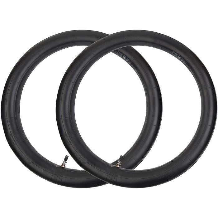 Paquet de 2 Chambres à air 2.75-17 70-100-17-Pouces avec Tige Droite TR-4 Remplacement pour Pit Pro Trail Dirt Bike Tout-Terrain R
