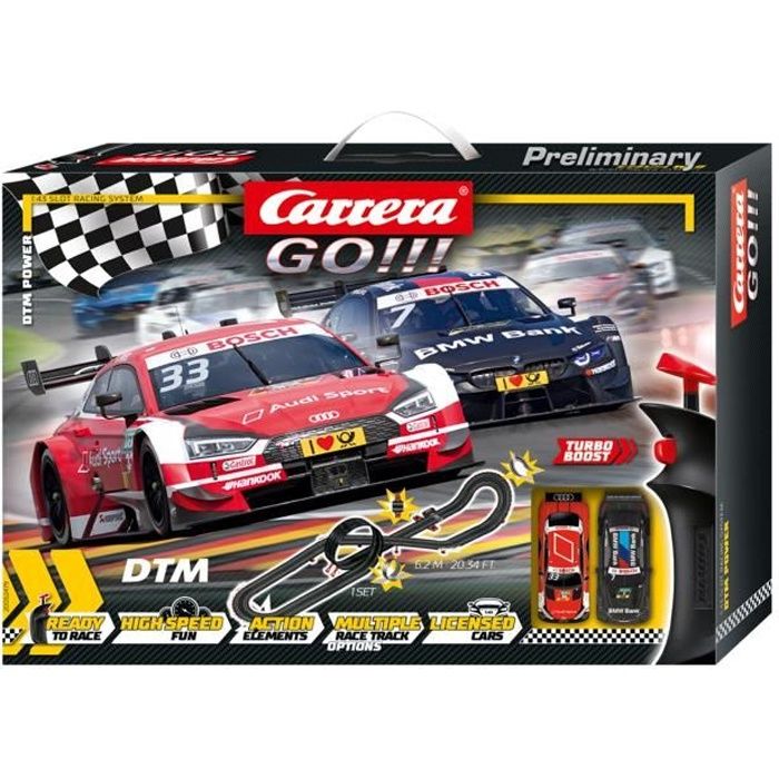 Carrera GO!!! 62479 Coffret DTM Power
