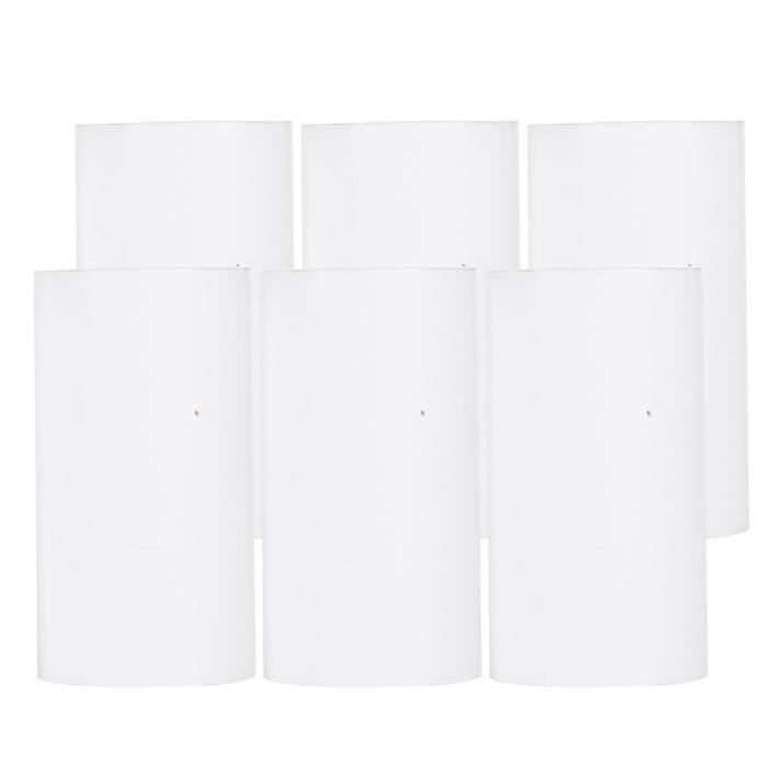 Papier de reçu thermique robuste et durable, papier thermique d'impression transparent, facile à utiliser, fiable à utiliser