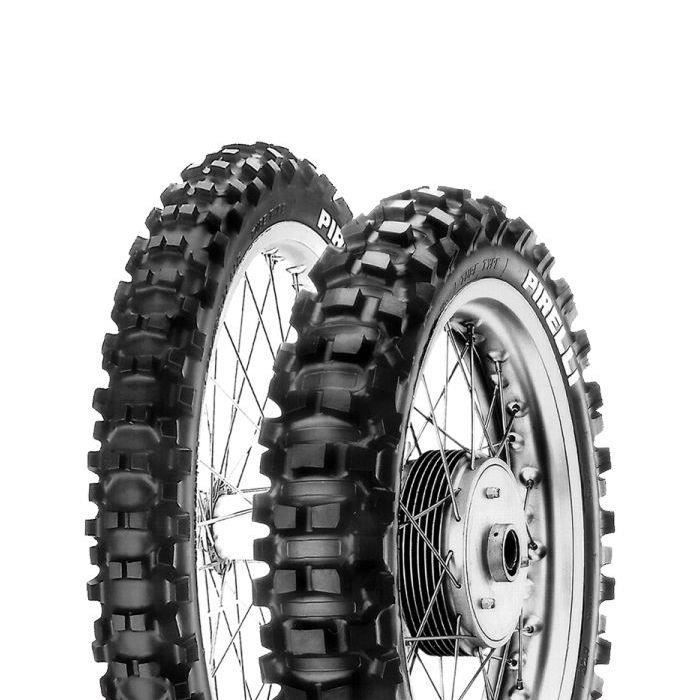 PIRELLI 100/100 - 18 NHS 59R SCORPION XC MID HARD 554 - Pneu Moto Cross Été