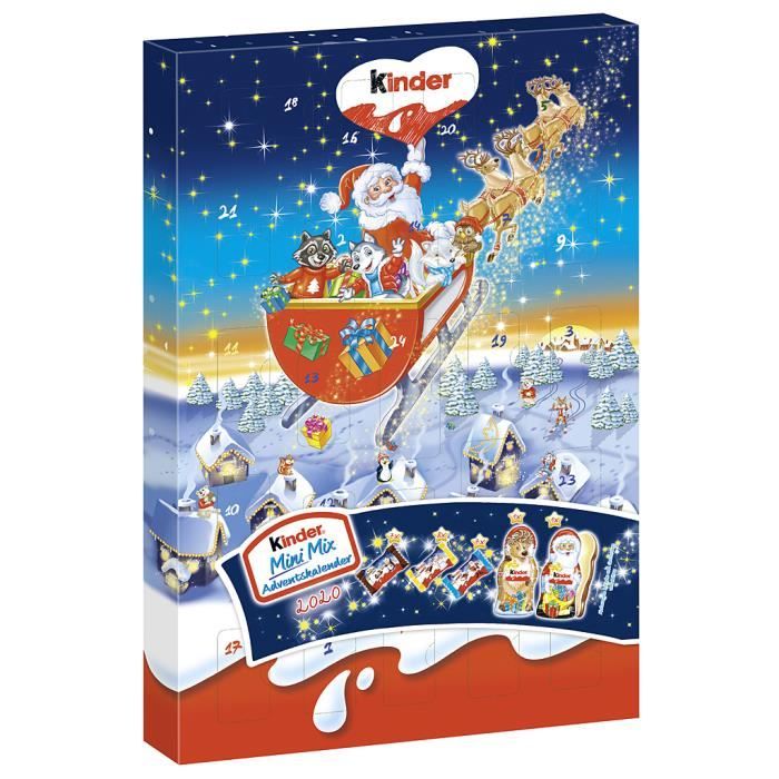 Ferrero Kinder Mini Mix Calendrier de l'Avent 2020 152g