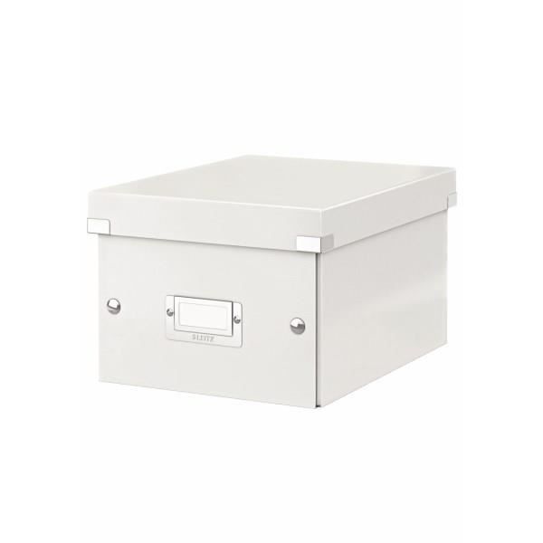 LEITZ Boîte de Rangement Click & Store A5 Blanc