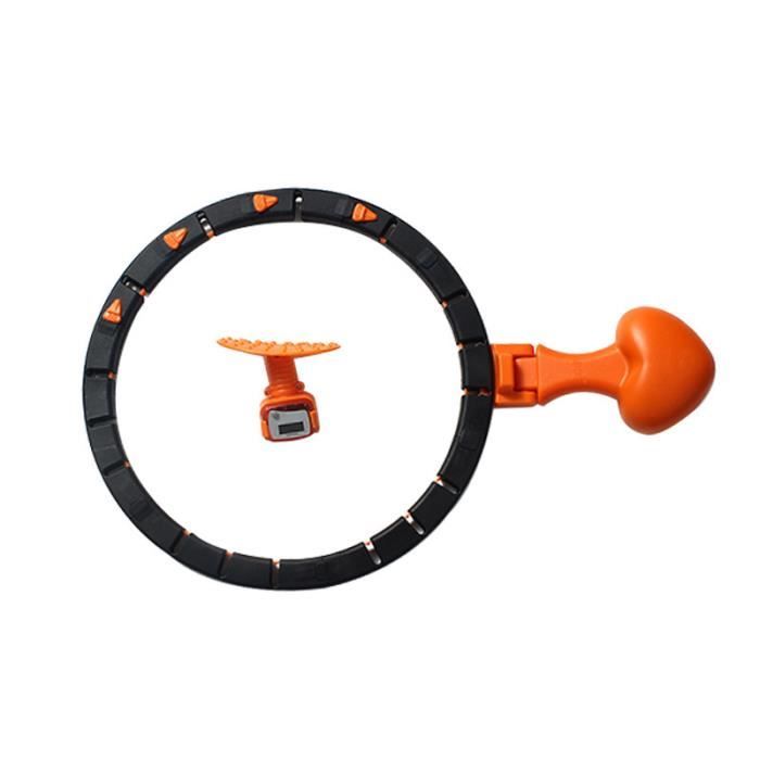 LEMONBEST® Comptage Intelligent Détachable Hula Hoops Réglable Débutants Taille Mince Perte De Poids Fitness