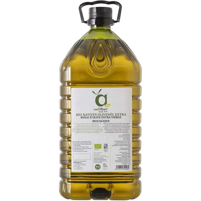 Huile D Olive - D’Olive Bio Extra Vierge. Première Pression À Froid. Espagnole. 100%