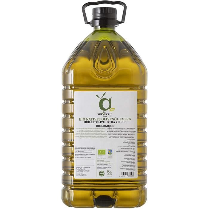 Huile D Olive - D’Olive Bio Extra Vierge. Première Pression À Froid. Espagnole. 100%
