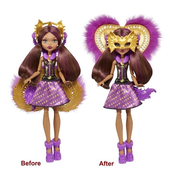 Poupée Monster High Transformation Clawdeen