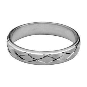 ALLIANCE HOMME 5mm ARGENT 925°°° + GRAVURE