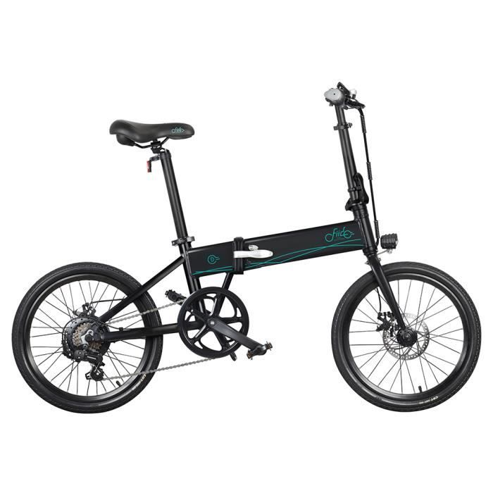 Vélo électrique 20 ' pliable-FIIDO D4s 10.4Ah 36V 250W 30km/h-Noir