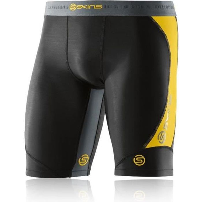 Skins Hommes DNAmic Compression Half Leggings Fitness Running Jogging Bas De