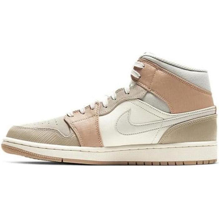 Basket Air Jordan 1 Mid -Milan- Chaussure de Sport AJ 1 Pas Cher pour CV3044-100 Homme Femme
