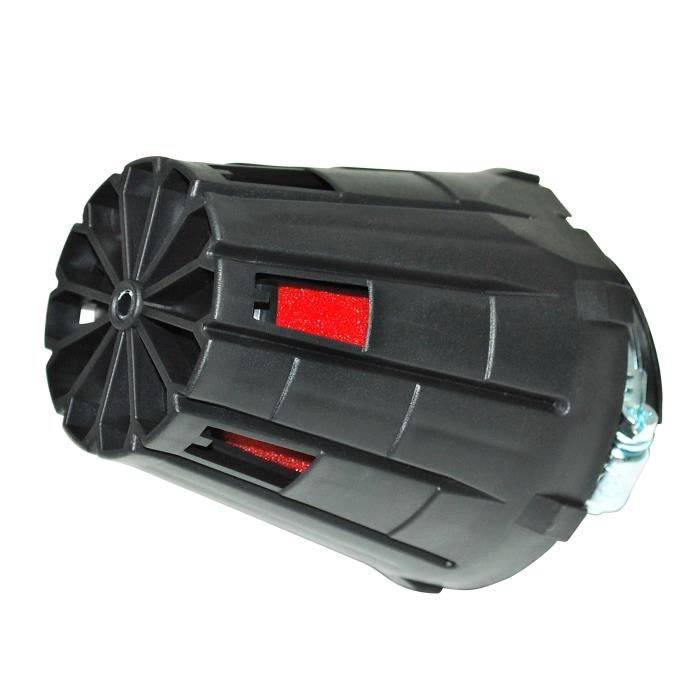 filtre a air replay e5 box noir mousse rouge fixation coude 45° diam 35/28