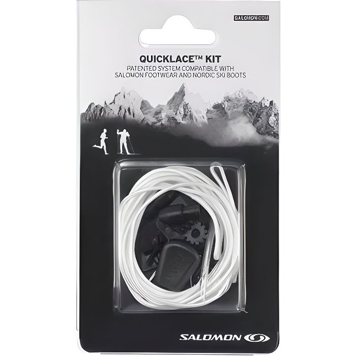 SALOMON - Lacets - QUICKLACE KIT Blanc