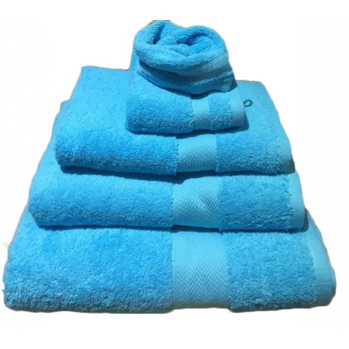 Drap de douche Peigné Turquoise