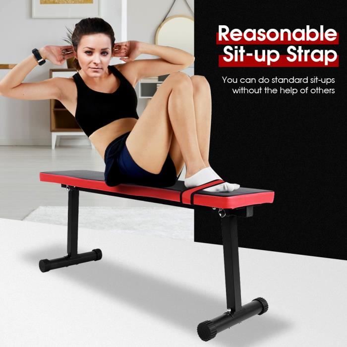 Banc de Musculation Multifonction Abdominaux pour Haltère et Station à Dips ABI02 13