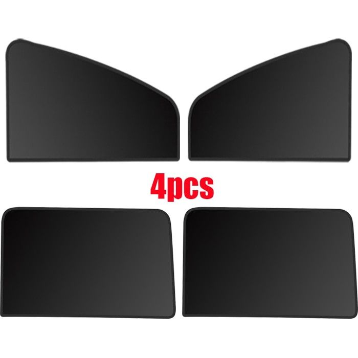 Rideaux Pare-Soleil Magnétiques Pour VW T4 Transporter 1990-2003 - Tissu Gris-Noir Occultant