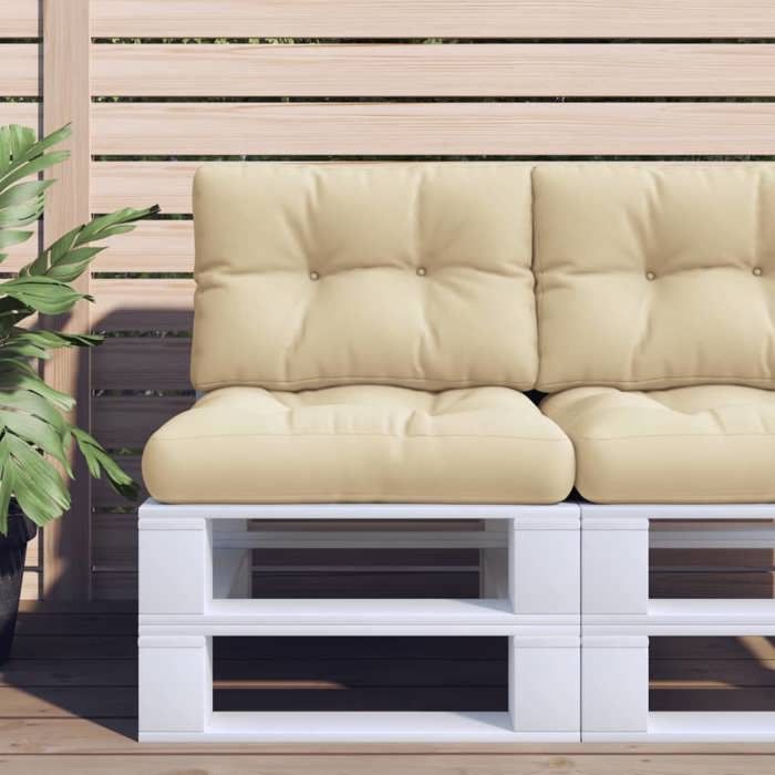 vidaXL Coussin de palette 60x40x12 cm - vue 3