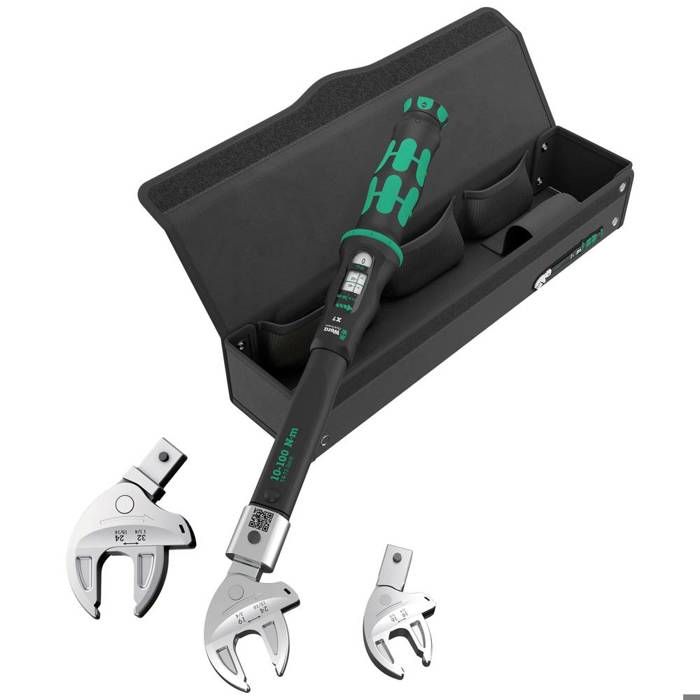 Wera Click-Torque 05136076001 Jeu de clés dynamométriques carré à enficher 14 x 18 mm 10 - 100 Nm