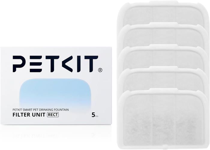 Comparer les prix de Filtre Fontaine Eau ChatÉlément Filtrant Distributeur d’Eau pour Chat et ChienFiltre Les Impuretés5 pièces à Utiliser sur Les