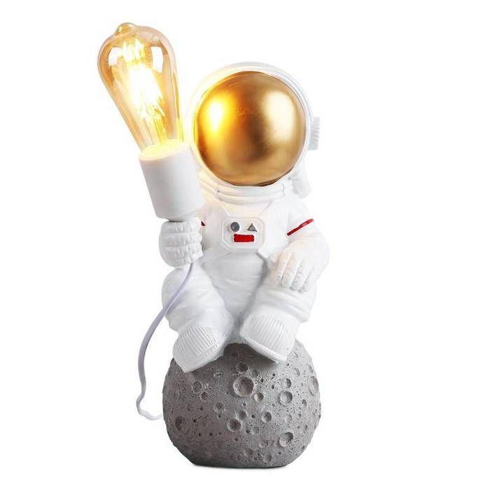 Lampe enfant COSMO Astronaute E27 – Décorative pour chambre salon bureau – Idéale pour fans de l’espace