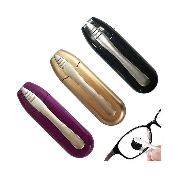 ®TONLRGY Nettoyant pour lunettes 3 pièces brosse de nettoyage multifonction pour lunettes 13 4 x 5 1 x 2 7 cm ®TONLRGY Nettoyant pour lunettes 3 pièces brosse de nettoyage multifonction pour lunettes 13 4 x 5 1 x 2 7 cm