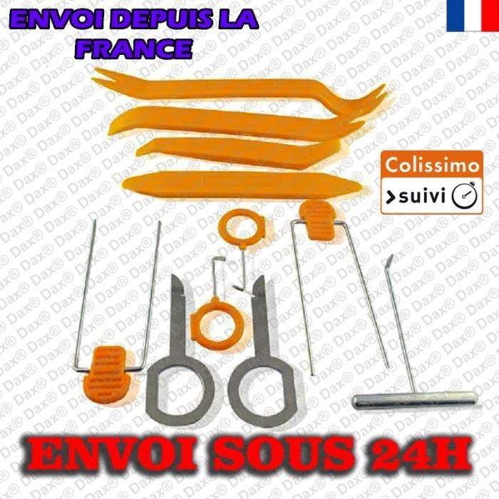 Kit Complet 350 Outils De Démontage Garnitures Voiture - Extracteurs Plastique & Accessoires Auto Universels