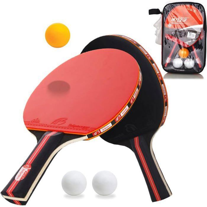 Raquette Rosskopf Pro 5 étoiles JOOLA Rosskopf Junior Pro - Raquette Tennis De Table Enfants Approuvée ITTF Raquette Enfant éponge 1.8mm