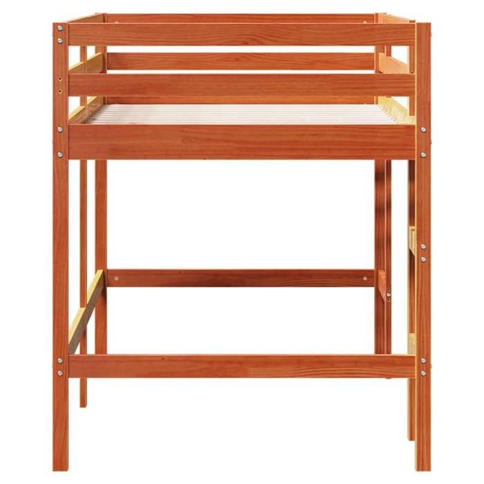 BURKE* Lit simple 80x200 cm Lit mezzanine denfants sans matelas avec échelle 80x200 cm - LL7947