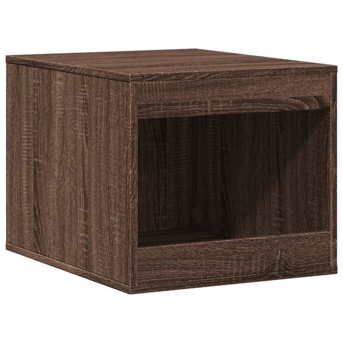 Boîte à litière pour chat en bois - vidaXL - Aspect chêne noir - 47x59x42 cm - Facile à assembler - Entretien facile Boîte à litière pour chat en bois - vidaXL - Aspect chêne noir - 47x59x42 cm - Facile à assembler - Entretien facile