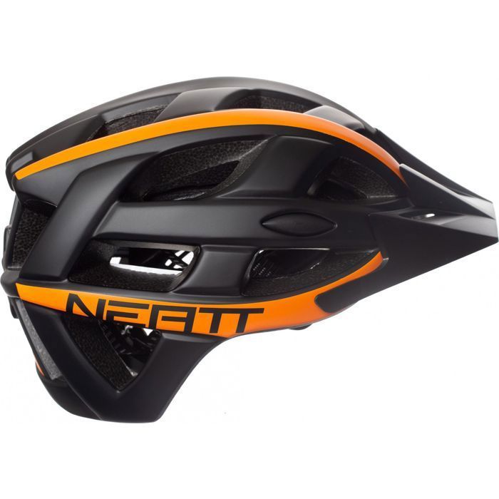 Casque VTT Neatt Basalte Race Noir Orange